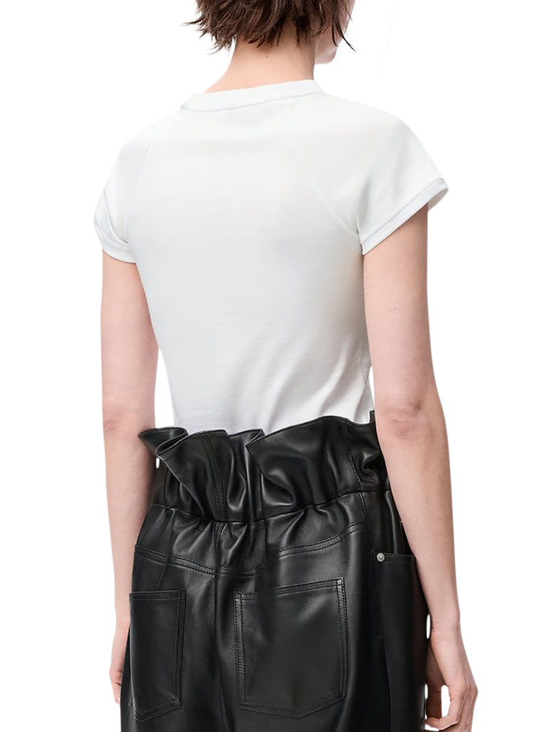 T-SHIRT SLIM FIT IN COTONE CON ANAGRAM