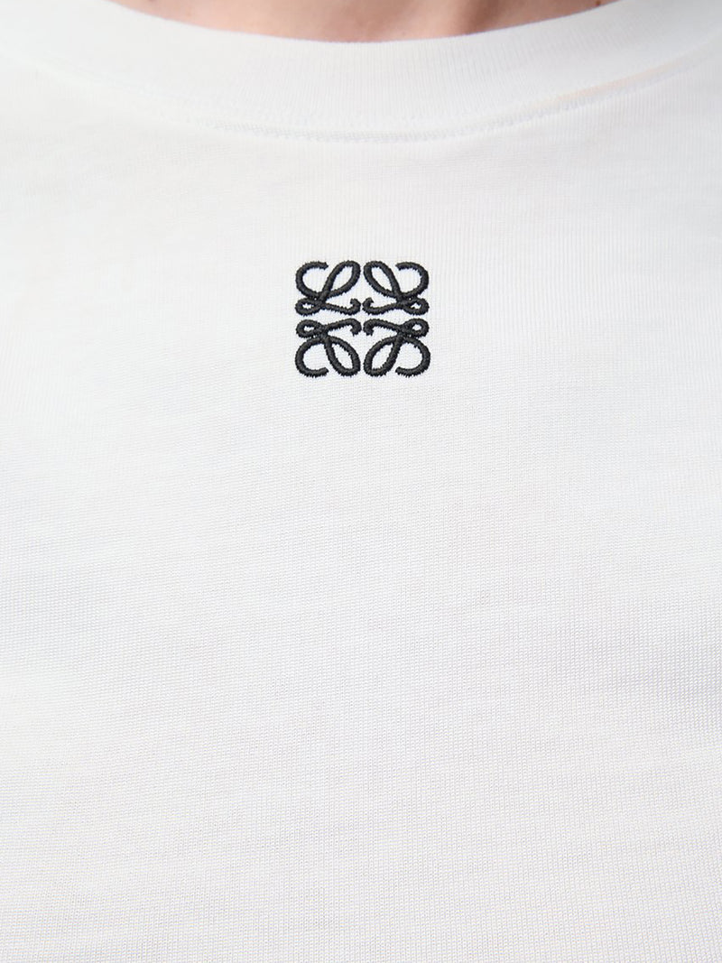 T-SHIRT SLIM FIT IN COTONE CON ANAGRAM