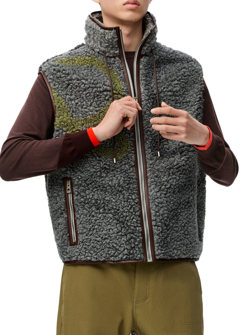 GILET IN MISTO LANA