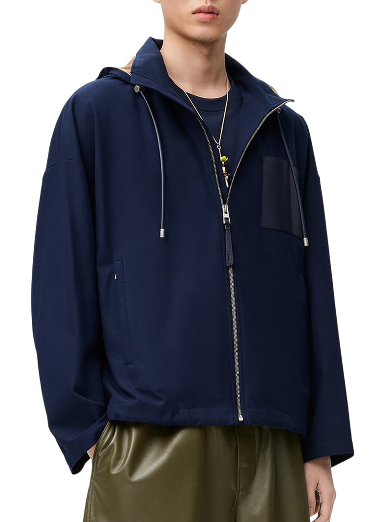 GIACCA CON CAPPUCCIO IN COTONE