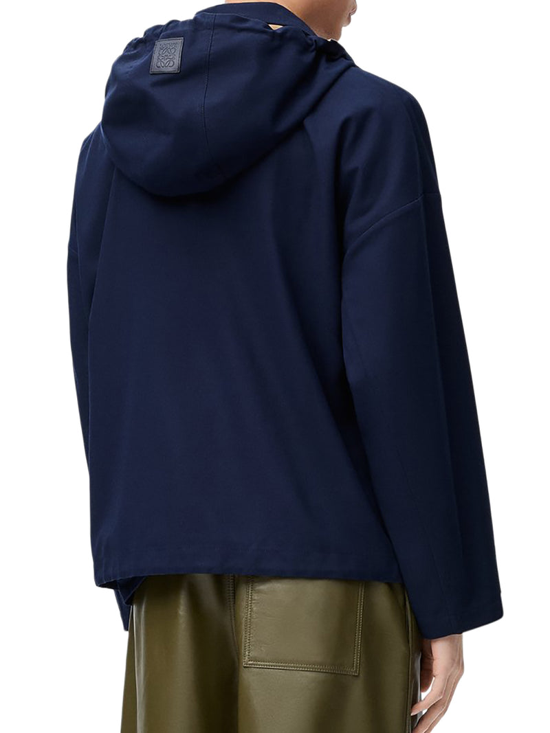 GIACCA CON CAPPUCCIO IN COTONE