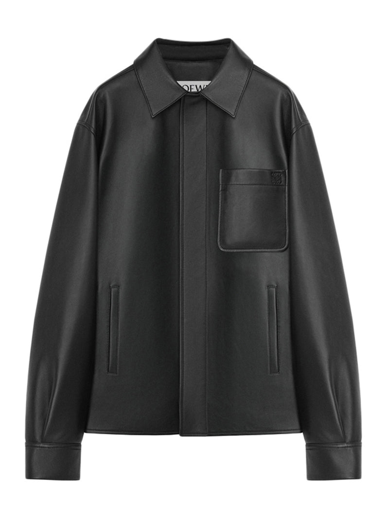 OVERSHIRR IN NAPPA DI AGNELLO