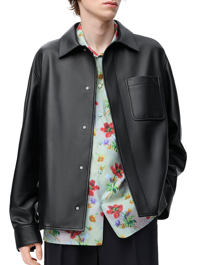 OVERSHIRR IN NAPPA DI AGNELLO