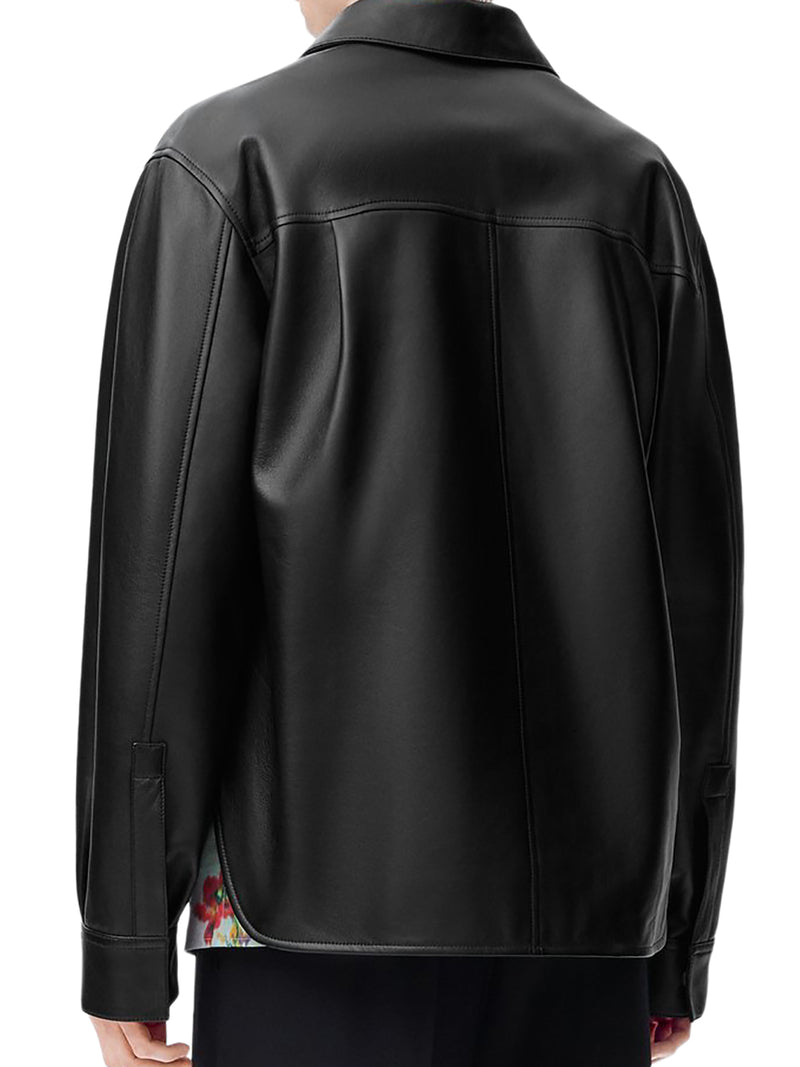 OVERSHIRR IN NAPPA DI AGNELLO