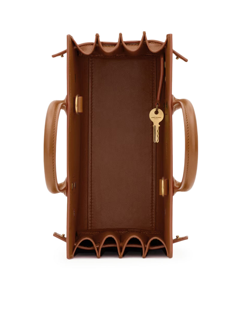 BORSA SAC DE JOUR IN PELLE LISCIA - NANO