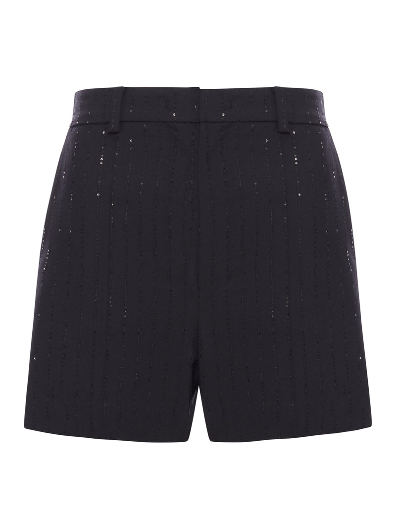 SHORT IN SAGLIA DI LANA