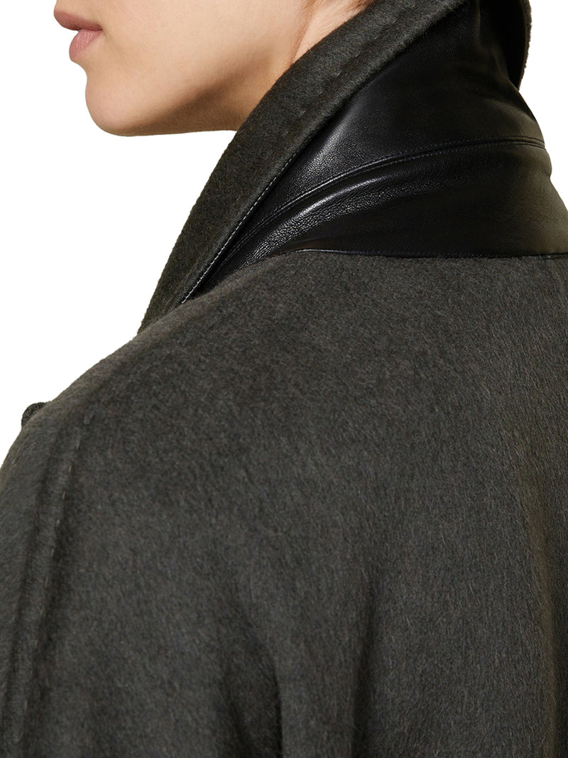 CAPPOTTO OVER ANGUS IN CACHEMIRE, ALPACA E LANA