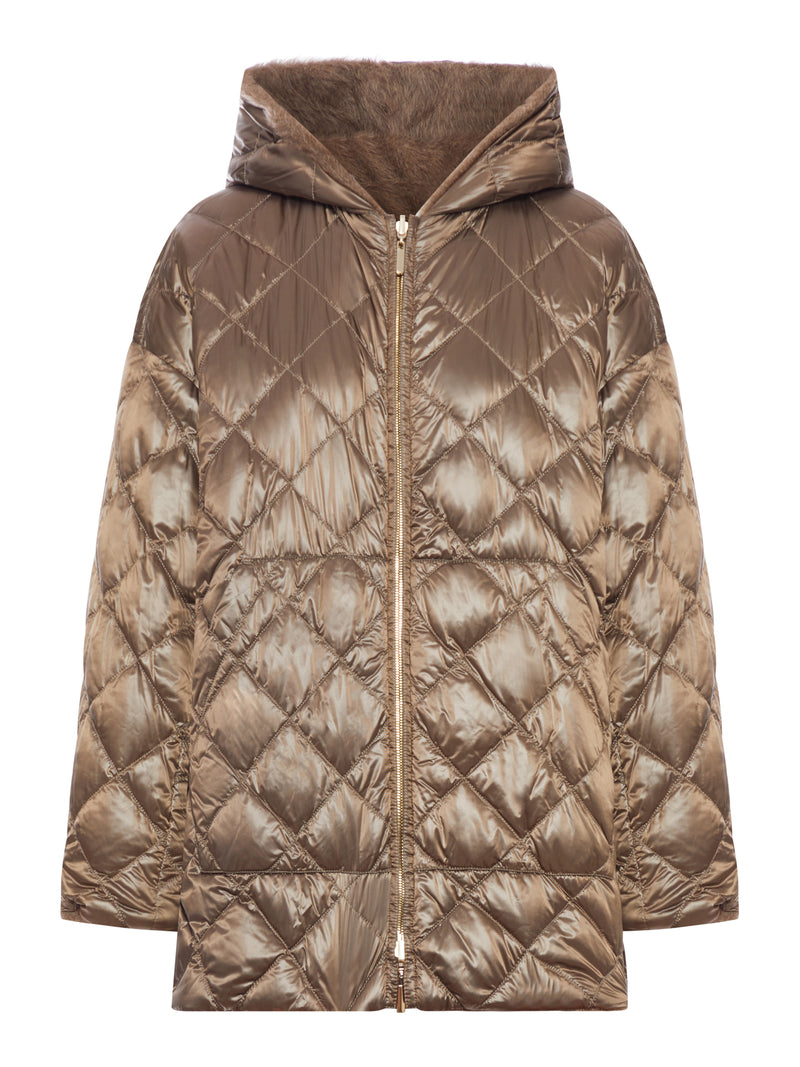 GIACCA MIDI IMBOTTITA REVERSIBILE