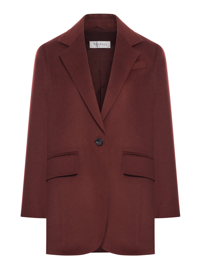 BLAZER MONOPETTO IN CAMMELLO