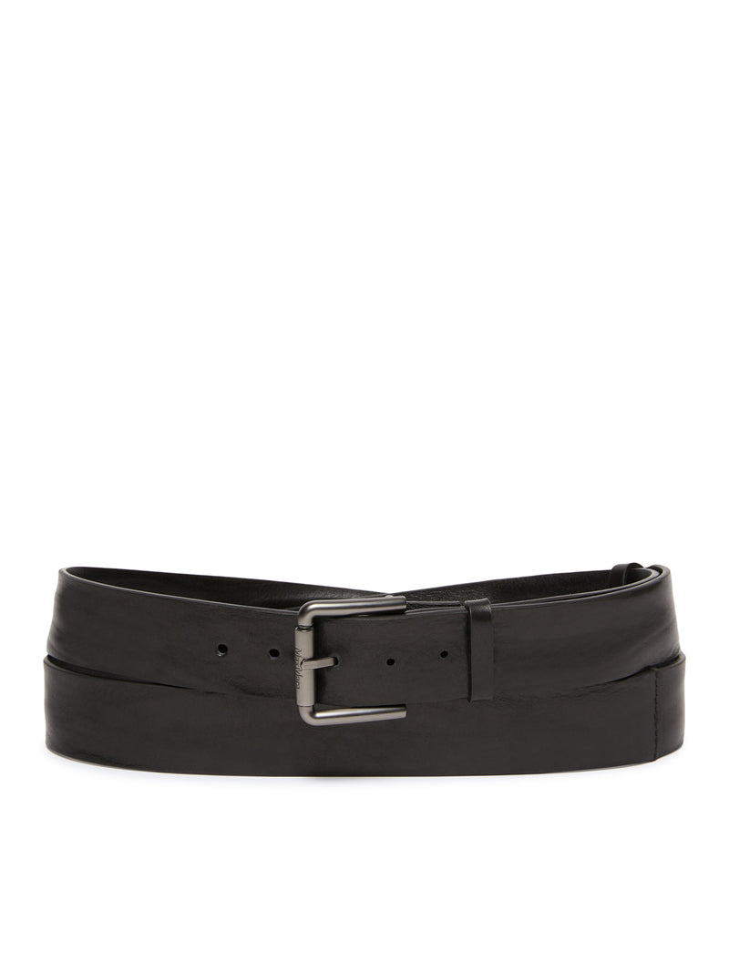 CINTURA LUNGA IN PELLE BUCKLE40XLONG