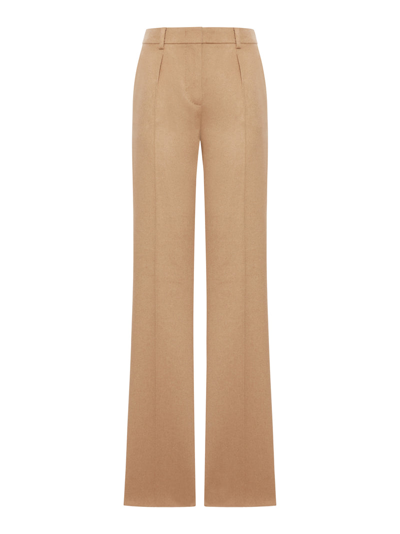 PANTALONI SARTORIALI CARBONE IN PELLE