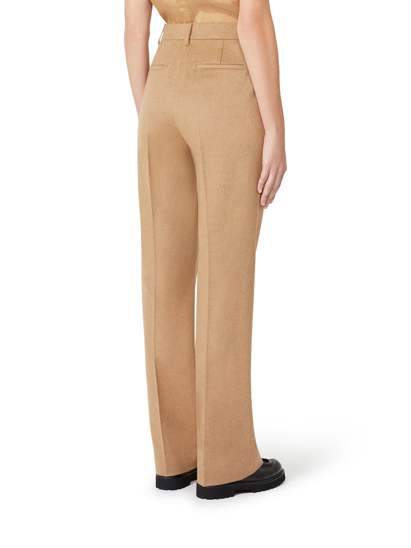 PANTALONI SARTORIALI CARBONE IN PELLE