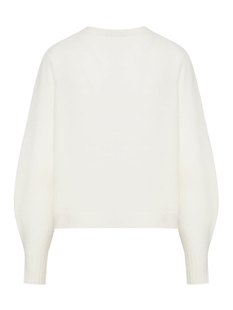 MAGLIA IN FILATO DI CASHMERE STRETCH