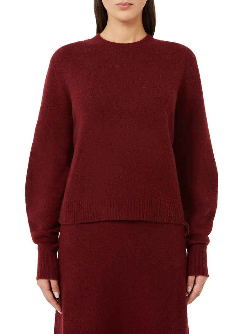 MAGLIA IN FILATO DI CASHMERE STRETCH