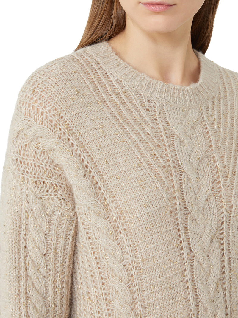 MAGLIONE BOXY IN MISTA ALPACA