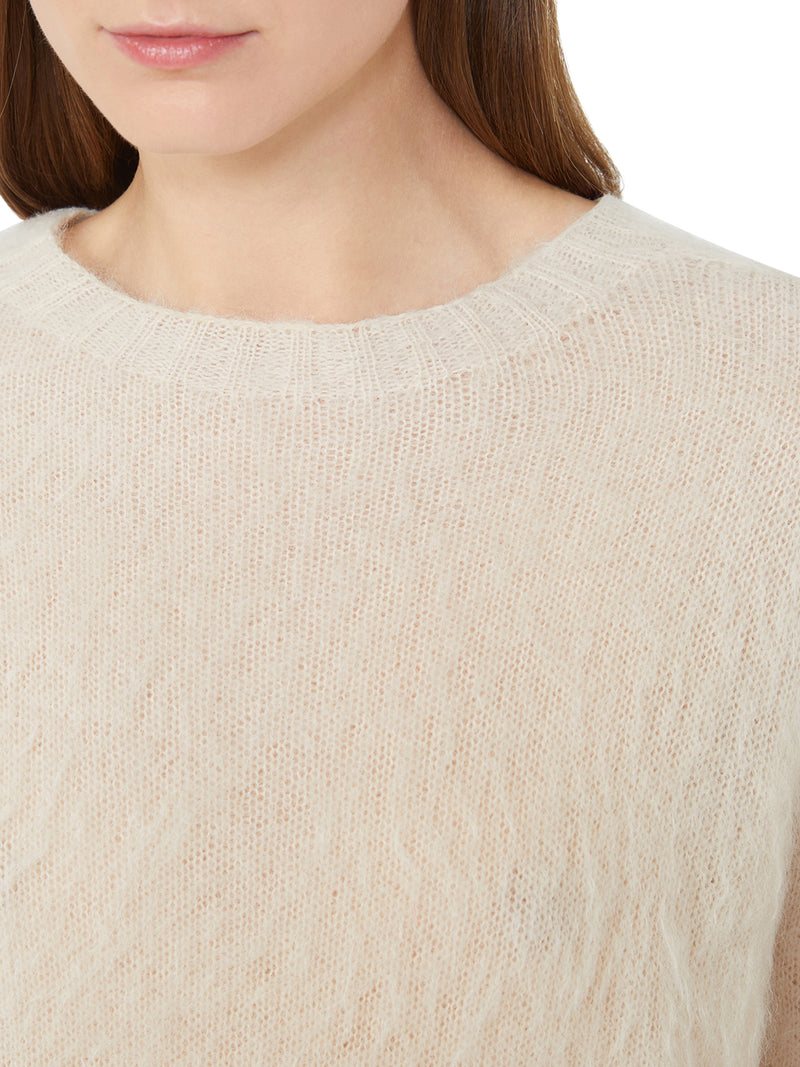 MAGLIA GIROCOLLO IN FILATO DI MISTO MOHAIR