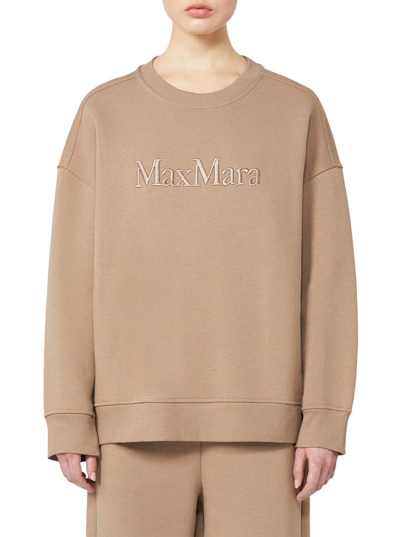 FELPA IN COTONE CON LOGO