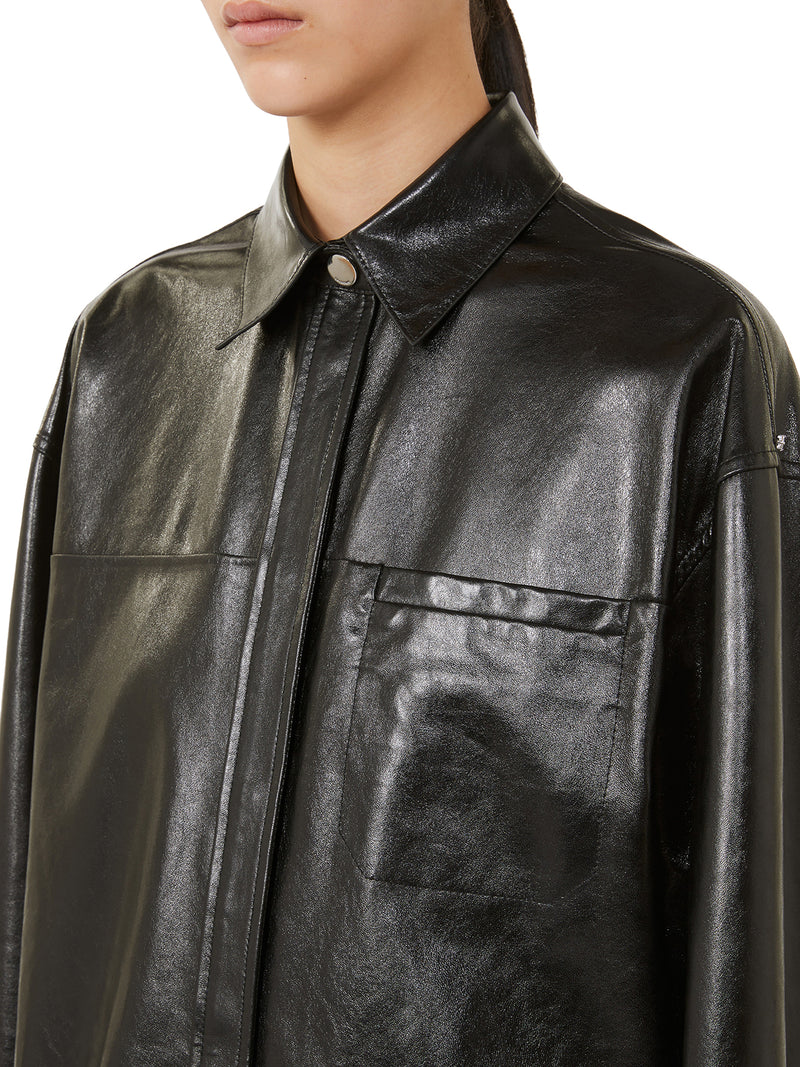 CAMICIA BOREL OVERSIZE IN NAPPA