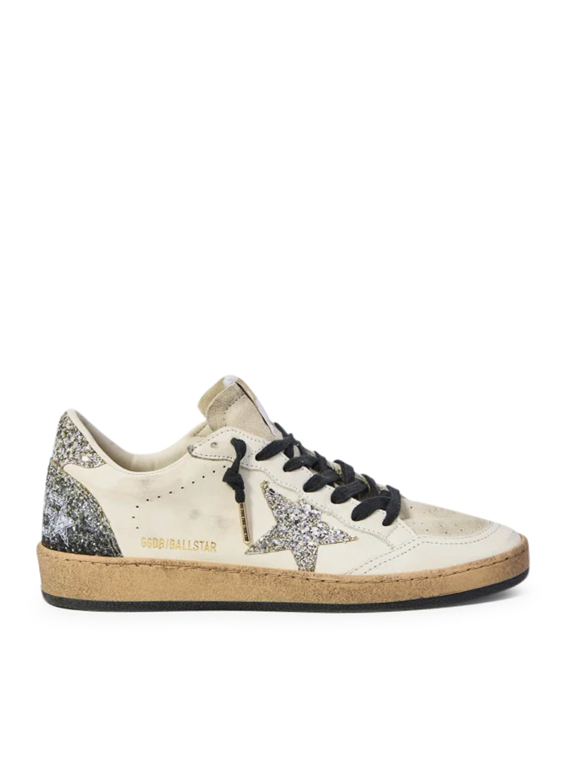 SNEAKERS BALL-STAR IN PELLE E GLITTER