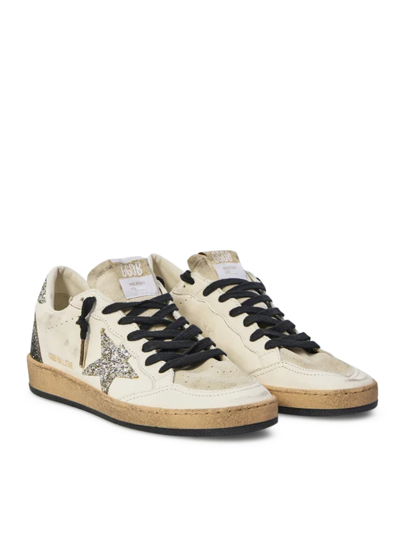 SNEAKERS BALL-STAR IN PELLE E GLITTER