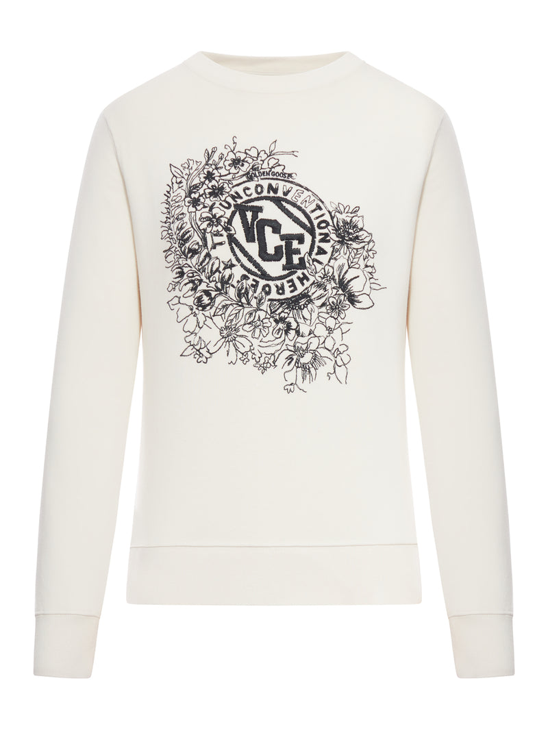 FELPA GIROCOLLO JOURNEY W`S IN PILE DI COTONE