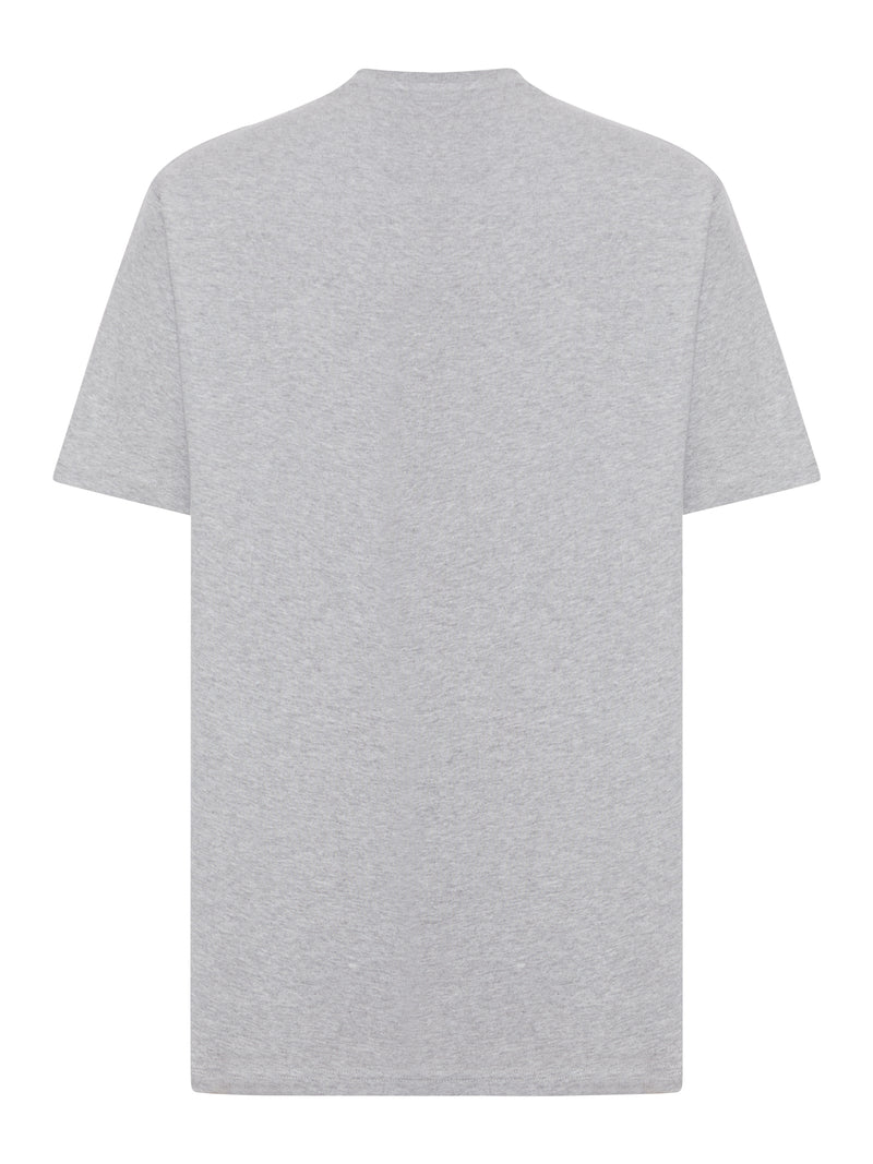 T-SHIRT CON LOGO RICAMATO