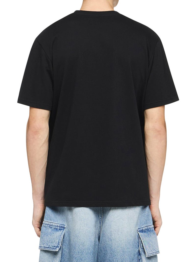 T-SHIRT CON LOGO RICAMATO