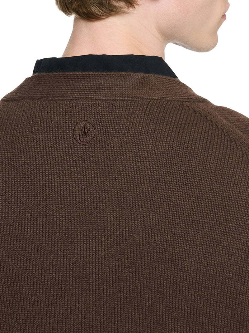 CARDIGAN A STRATI A CONTRASTO