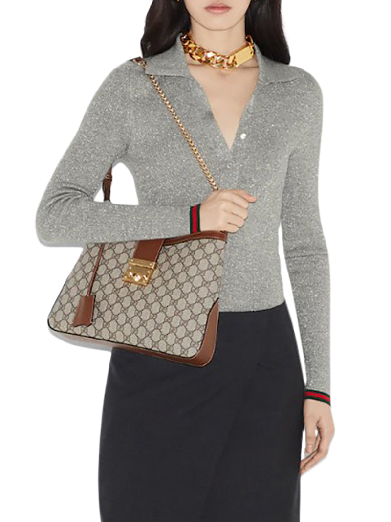 BORSA A SPALLA PADLOCK MISURA GRANDE