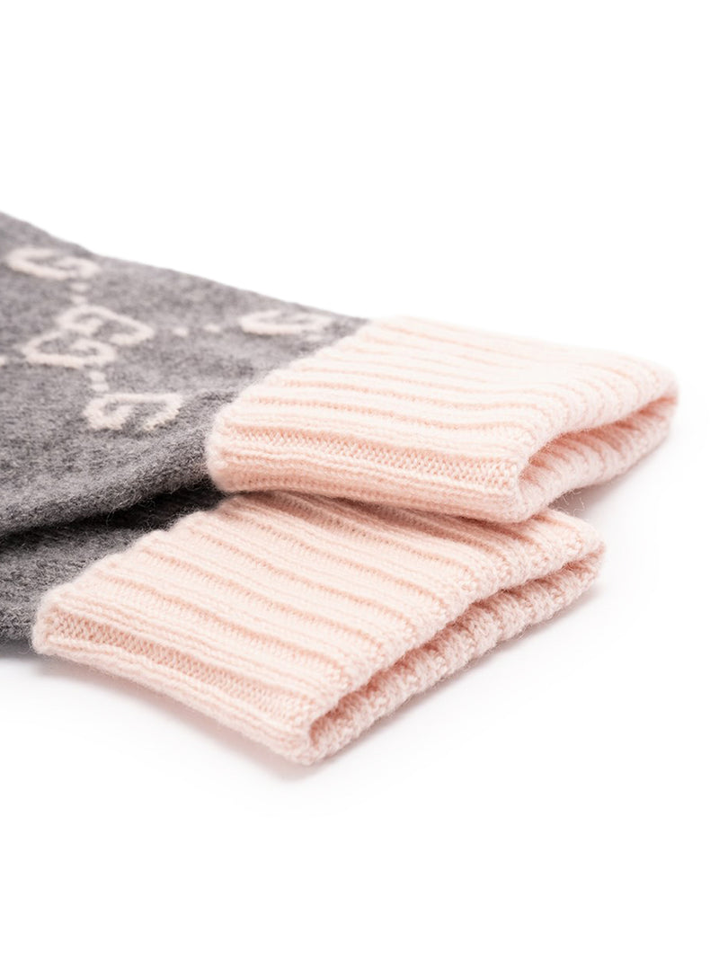 GUANTI GG CASHMERE JACQUARD