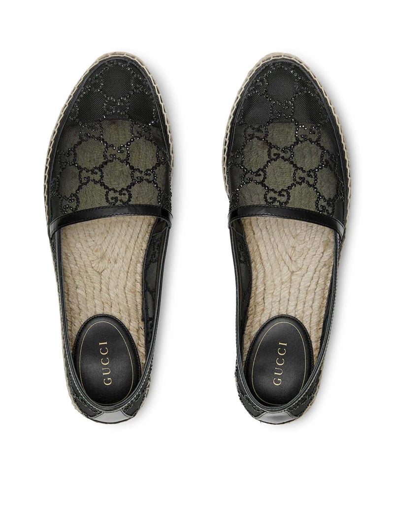 ESPADRILLAS CON CRISTALLI GG