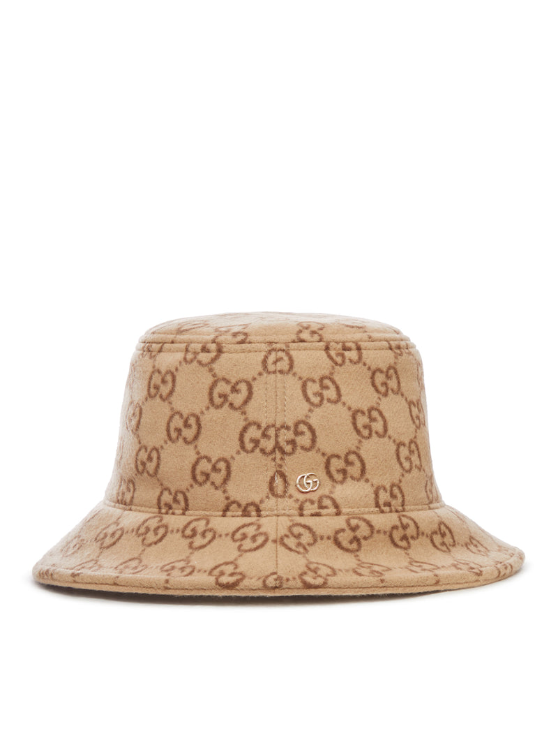 CAPPELLO BOB IN LANA GG JACQUARD