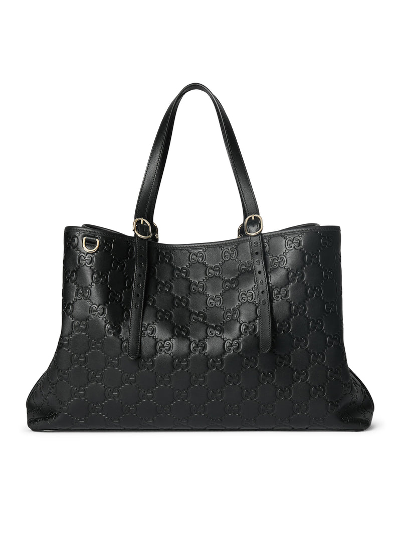 BORSA SHOPPING GG EMBLEM GRANDE