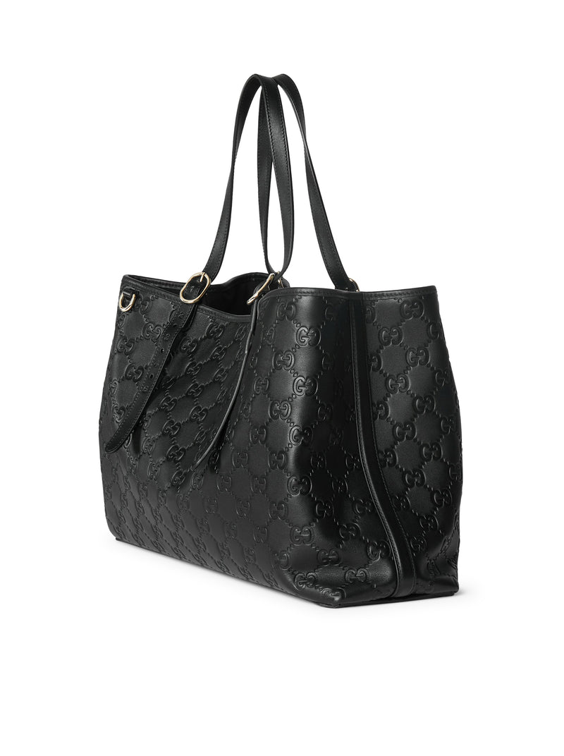 BORSA SHOPPING GG EMBLEM GRANDE