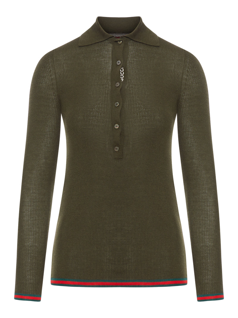 POLO IN CASHMERE E SETA