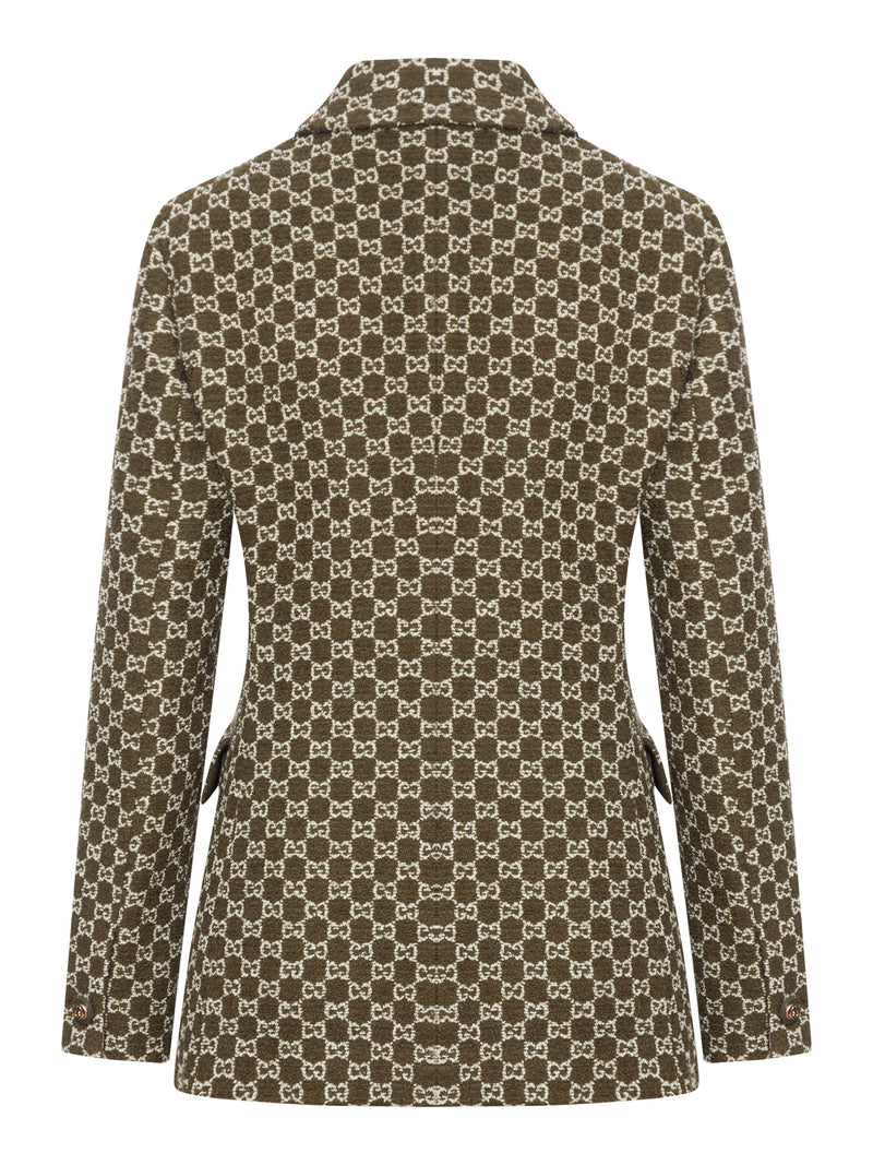 GIACCA GG IN COTONE BOUCLE`