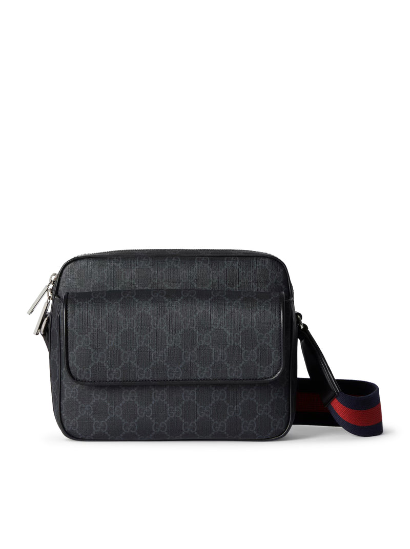BORSA A TRACOLLA GG NERO PICCOLA