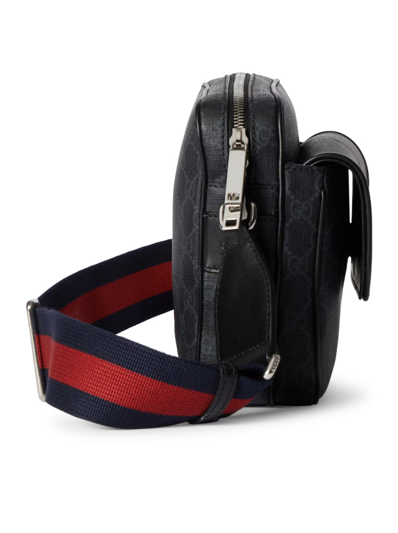 BORSA A TRACOLLA GG NERO PICCOLA