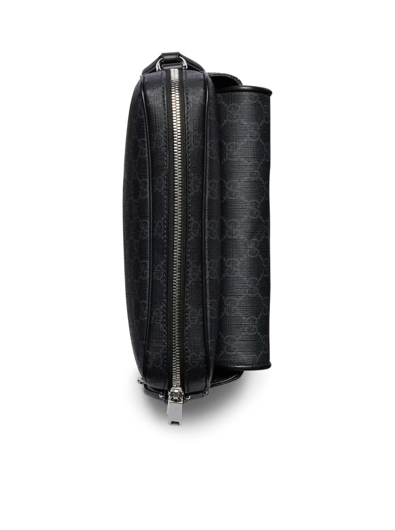 BORSA A TRACOLLA GG NERO PICCOLA