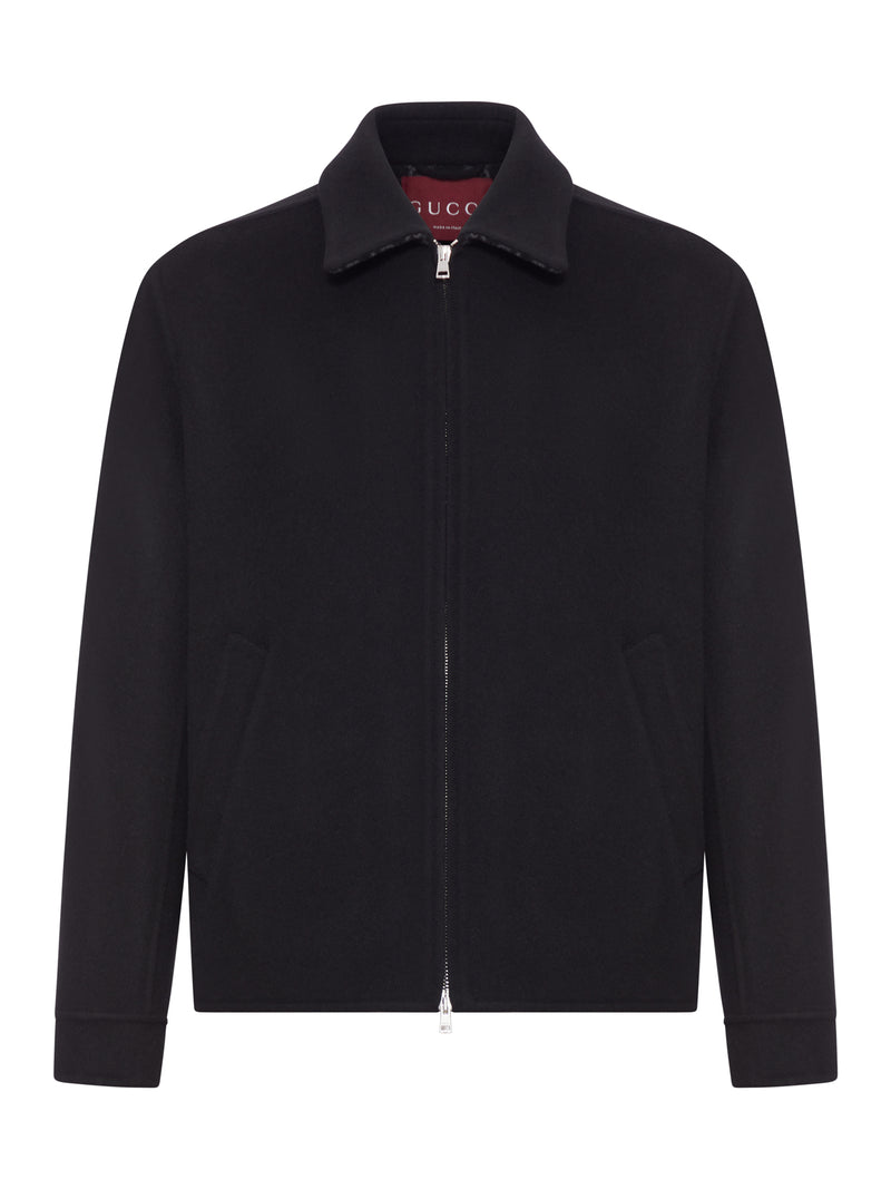 GIACCA IN LANA CON ZIP