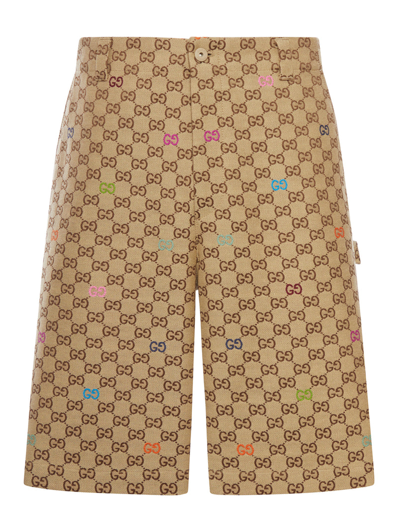 SHORTS IN TESSUTO GG