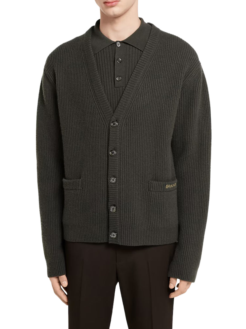 CARDIGAN IN MISTO CASHMERE