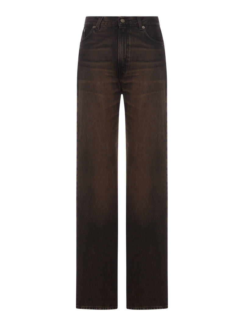 JEANS WIDE LEG KOREA IN DENIM SLAVATO