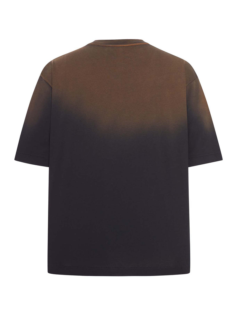 T-SHIRT GIROCOLLO IN COTONE