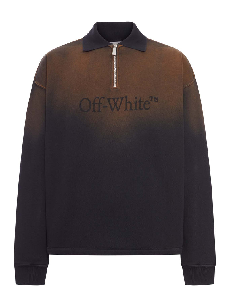 POLO IN COTONE EFFETTO DEGRADE`