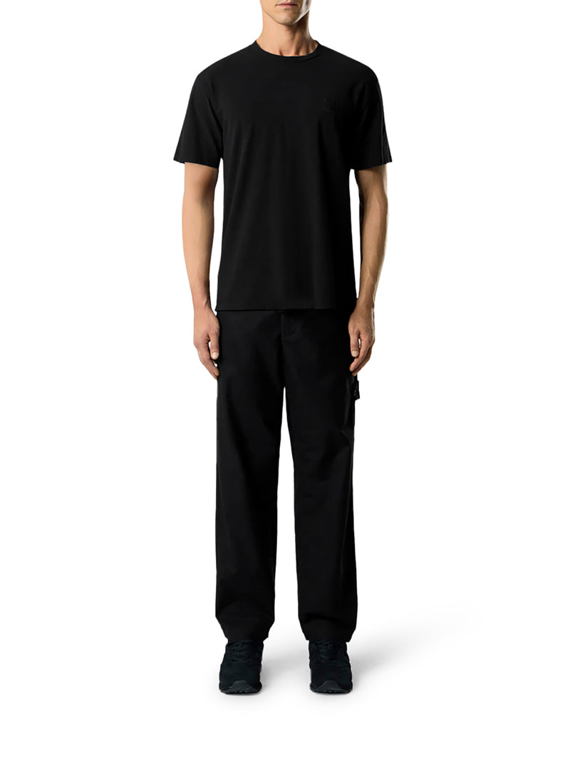 T-SHIRT GIROCOLLO IN COTONE