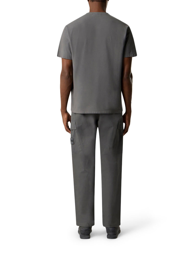 T-SHIRT GIROCOLLO IN COTONE