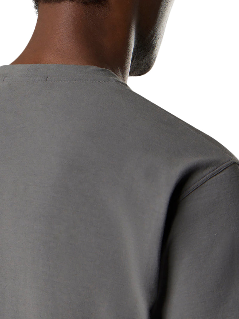 T-SHIRT GIROCOLLO IN COTONE