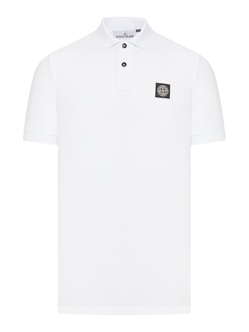 POLO IN COTONE CON PATCH LOGO