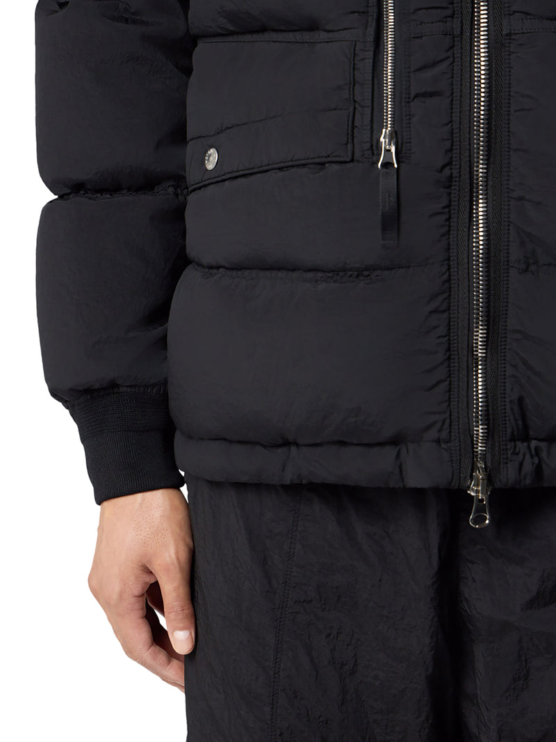 PARKA IN PIUMA CON CAPPUCCIO